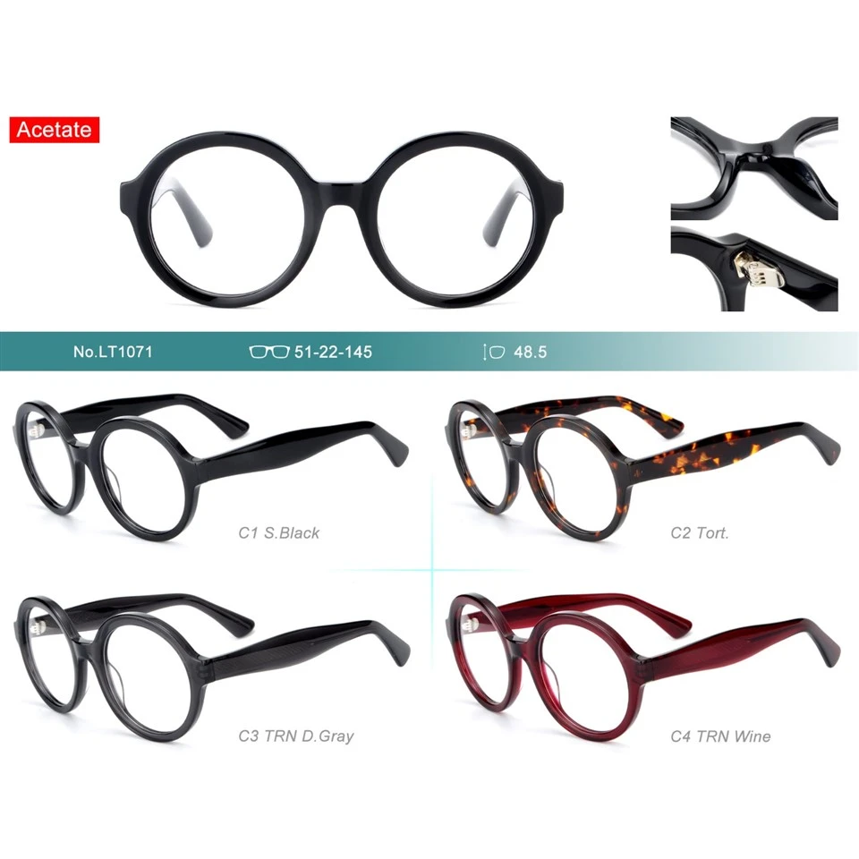 Acetate Round Glasses